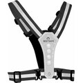 Bee-Sport Led harness USB heijastinliivi Svart